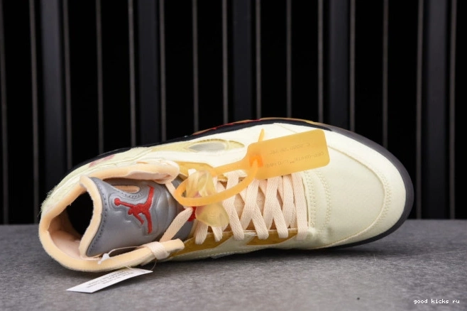 DH8565-100 5 Jordan OFF-WHITE Retro Sail 0808